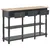 Produktbild 5 för Konsolbord svart 120x30x76 cm MDF