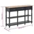 Produktbild 9 för Konsolbord svart 120x30x76 cm MDF