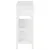 Produktbild 5 för Skänk vit 110x35x80 cm MDF