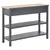 Produktbild 4 för Skänk svart 110x35x80 cm MDF