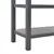 Produktbild 7 för Skänk svart 110x35x80 cm MDF