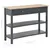 Produktbild 9 för Skänk svart 110x35x80 cm MDF