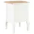 Produktbild 5 för Nattduksbord 2 st vit 35x30x49 cm MDF
