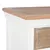 Produktbild 6 för Skänk vit 60x30x80 cm massivt trä