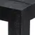 Produktbild 4 för Matbord 140x80x76 cm svart massivt mangoträ