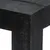 Produktbild 4 för Matbord 118x60x76 cm svart massivt mangoträ