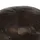 Sittpuff mörkbrun 40x35 cm äkta getskinn