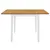 Produktbild 4 för Utdragbart matbord (80-120)x80x74 cm vit MDF
