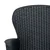 Produktbild 5 för Caféset 3 delar plastrotting antracit