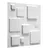 Produktbild 2 för WallArt 3D Väggpaneler 24 st GA-WA09 fyrkantig