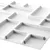 Produktbild 3 för WallArt 3D Väggpaneler 24 st GA-WA16 tetris