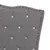 Produktbild 7 för Sängram ljusgrå tyg 90x200 cm