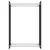Produktbild 3 för Vedställ svart 80x35x120 cm glas