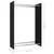 Produktbild 6 för Vedställ svart 80x35x120 cm glas