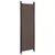 Produktbild 4 för Rumsavdelare 5 paneler brun 250x180 cm