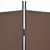 Produktbild 5 för Rumsavdelare 5 paneler brun 250x180 cm