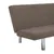 Produktbild 7 för Bäddsoffa taupe polyester