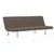 Produktbild 10 för Bäddsoffa taupe polyester