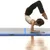 Produktbild 2 för Uppblåsbar gymnastikmatta med pump 300x100x10 cm PVC blå  