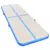 Produktbild 3 för Uppblåsbar gymnastikmatta med pump 300x100x10 cm PVC blå  