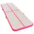 Produktbild 3 för Uppblåsbar gymnastikmatta med pump 500x100x10 cm PVC rosa