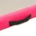 Uppblåsbar gymnastikmatta med pump 700x100x10 cm PVC rosa