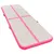 Produktbild 2 för Uppblåsbar gymnastikmatta med pump 800x100x10 cm PVC rosa