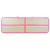 Produktbild 5 för Uppblåsbar gymnastikmatta med pump 800x100x10 cm PVC rosa