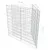 Produktbild 6 för Planteringsgabion upphöjd galvaniserat stål 75x75x50 cm