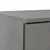 Produktbild 6 för Skänk grå högglans 107x35x80,5 cm