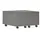 Soffbord högglans grå 60x60x35 cm spånskiva