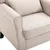 Produktbild 6 för Fåtölj beige tyg