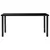 Produktbild 2 för Matbord svart 160x80x75 cm härdat glas