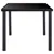 Produktbild 3 för Matbord svart 180x90x75 cm härdat glas