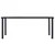 Produktbild 2 för Matbord svart och betonggrå 180x90x75 cm MDF