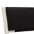 Produktbild 6 för Sängram med LED vit och svart konstläder 90x200 cm