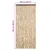 Produktbild 7 för Insektsdraperi beige 90x220 cm chenille