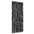 Produktbild 2 för Insektsdraperi antracit 56x185 cm chenille
