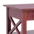Produktbild 6 för Soffbord brun 100x55x46 cm massivt mahognyträ