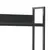Produktbild 6 för Datorbord svart 120x60x138 cm