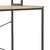 Produktbild 7 för Datorbord svart och ek 120x60x138 cm