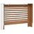 Produktbild 5 för Elementskydd vit 112x19x81,5 cm MDF