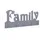 Väggkrokar FAMILY grå 74x29,5 cm