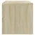 Produktbild 6 för Sängbord 2 st sonoma ek 40x30x30 cm konstruerat trä