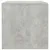 Produktbild 6 för Sängbord 2 st betonggrå 40x30x30 cm konstruerat trä