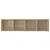 Produktbild 8 för Bokhylla/tv-bänk sonoma-ek 36x30x143 cm konstruerat trä