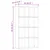 Produktbild 11 för Bokhylla/skänk sonoma-ek 66x30x130 cm konstruerat trä