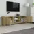 Produktbild 3 för Tv-bänk sonoma-ek 120x30x37,5 cm konstruerat trä