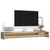 Produktbild 3 för Skärmställ sonoma-ek 100x24x13 cm konstruerat trä