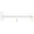 Produktbild 4 för Sängram vit massiv furu 90x200 cm